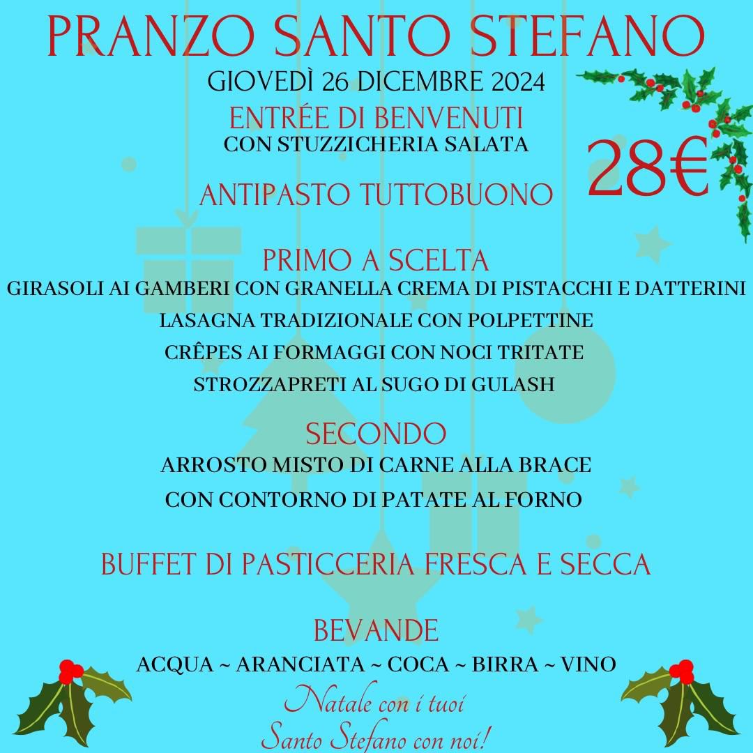 Pranzo Santo Stefano